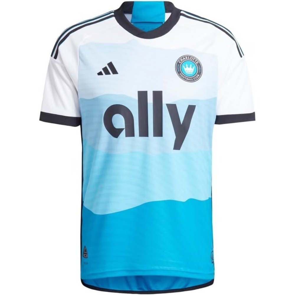 Adidas Charlotte FC 24/25 Home Authentic Jersey Men's Size X-Small HZ6175